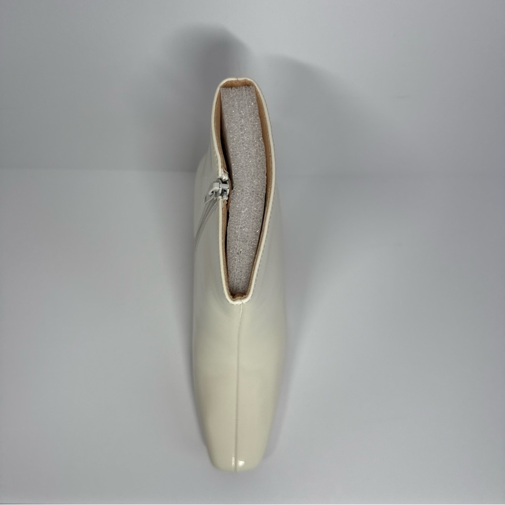 NEW Journee Collection Haylinn White Heeled Boots Size 9 US Tru Comfort Foam - Picture 6 of 12